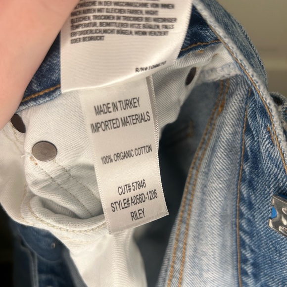 Agolde Riley High Rise Straight Crop (Current Style) - Picture 14 of 14